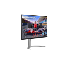 LG VA monitor 31.5" 32UQ750P, 3840x2160, 16:9, 400cd/m2, 4ms, 2xHDMI/DisplayPort/USB-C/2xUSB, Pivot, hangszóró