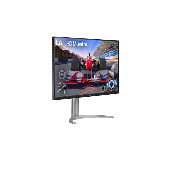 LG VA monitor 31.5" 32UQ750P, 3840x2160, 16:9, 400cd/m2, 4ms, 2xHDMI/DisplayPort/USB-C/2xUSB, Pivot, hangszóró