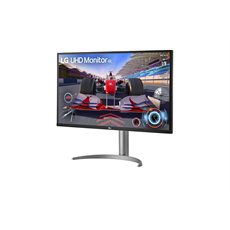 LG VA monitor 31.5" 32UQ750P, 3840x2160, 16:9, 400cd/m2, 4ms, 2xHDMI/DisplayPort/USB-C/2xUSB, Pivot, hangszóró