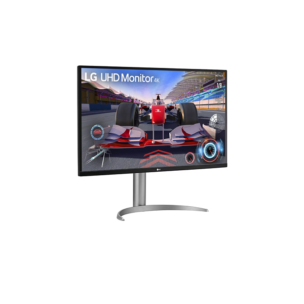 LG VA monitor 31.5" 32UQ750P, 3840x2160, 16:9, 400cd/m2, 4ms, 2xHDMI/DisplayPort/USB-C/2xUSB, Pivot, hangszóró
