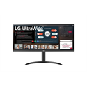 LG IPS monitor 34" 34WP550, 2560x1080, 21:9, 250cd/m2, 5ms, 2xHDMI, dönthető/állítható magasság