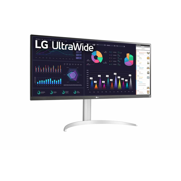 LG IPS monitor 34" 34WQ650, 2560x1080, 21:9, 400cd/m2, 5ms, HDMI/DisplayPort/USB-C, hangszóró