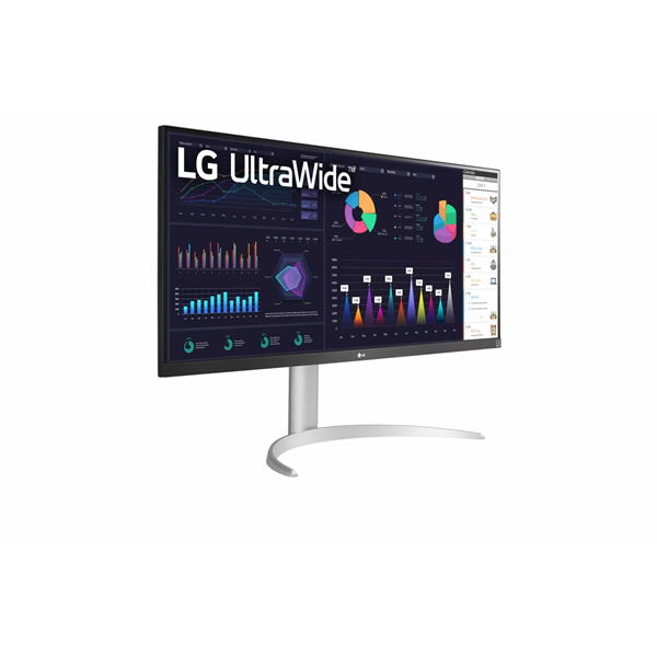 LG IPS monitor 34" 34WQ650, 2560x1080, 21:9, 400cd/m2, 5ms, HDMI/DisplayPort/USB-C, hangszóró