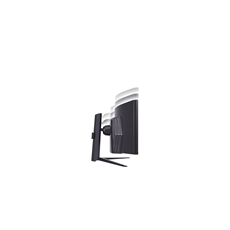 LG Ívelt Gaming 240Hz VA monitor 49" 49GR85DC, 5120x1440, 32:9, 450cd/m2, 1ms, 2xHDMI/DisplayPort/3xUSB