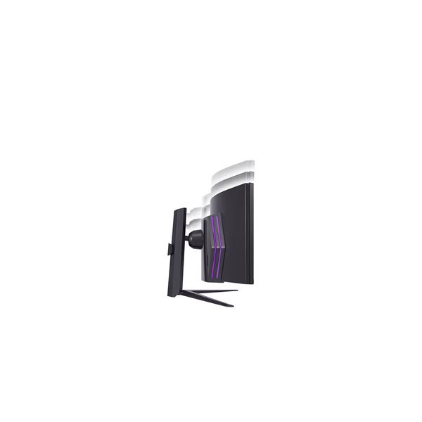 LG Ívelt Gaming 240Hz VA monitor 49" 49GR85DC, 5120x1440, 32:9, 450cd/m2, 1ms, 2xHDMI/DisplayPort/3xUSB