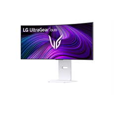 LG OLED Gaming 240Hz ívelt smart monitor 34" 34GX90SA, 3440x1440, 21:9, 275cd/m2, 1ms, HDMIx2/DP/USBx2/USB-C/RJ-45