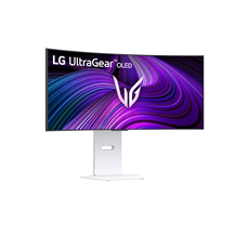 LG OLED Gaming 240Hz ívelt smart monitor 34" 34GX90SA, 3440x1440, 21:9, 275cd/m2, 1ms, HDMIx2/DP/USBx2/USB-C/RJ-45