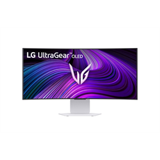 LG OLED Gaming 240Hz ívelt smart monitor 34" 34GX90SA, 3440x1440, 21:9, 275cd/m2, 1ms, HDMIx2/DP/USBx2/USB-C/RJ-45