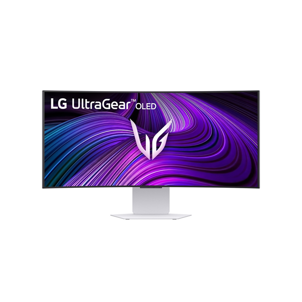 LG OLED Gaming 240Hz ívelt smart monitor 34" 34GX90SA, 3440x1440, 21:9, 275cd/m2, 1ms, HDMIx2/DP/USBx2/USB-C/RJ-45
