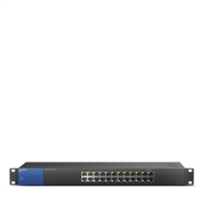 LINKSYS Switch LGS124, 24x1000Mbps (24-Port Business Gigabit Switch)