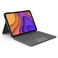 LOGITECH Billentyűzet - Folio Touch Ipad Pro 11" (1, 2, 3 gen.) Grafitszürke HUN, Gravírozott