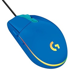 LOGITECH Egér - G102 Lightsync Vezetékes Gaming, Kék