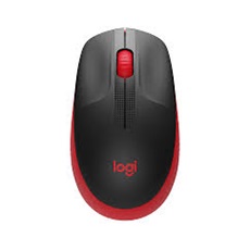 LOGITECH Egér - M190 Vezeték Nélküli Optikai, Piros