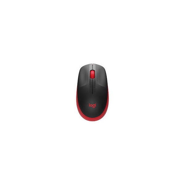 LOGITECH Egér - M190 Vezeték Nélküli Optikai, Piros