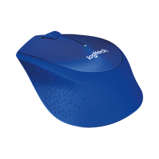 LOGITECH Egér - M330 Silent Plus Vezeték Nélküli Optikai, Kék