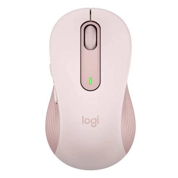 LOGITECH Egér - M650 Signature Vezeték Nélküli Optikai (Large), Rózsaszín