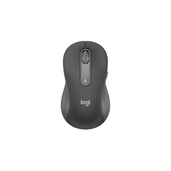 LOGITECH Egér - M650 Signature Vezeték Nélküli Optikai (Large) balkezes, Grafitszürke