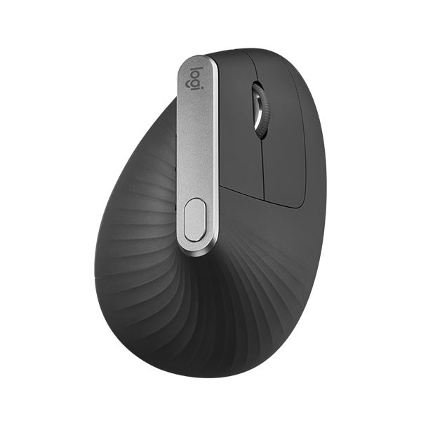 LOGITECH Egér - MX Vertical Ergonomic Bluetooth Optikai, Fekete