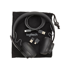 LOGITECH Fejhallgató 2.0 - Zone Wired MS Mikrofonos, Grafitszürke