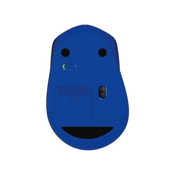 LOGITECH Egér - M330 Silent Plus Vezeték Nélküli Optikai, Kék
