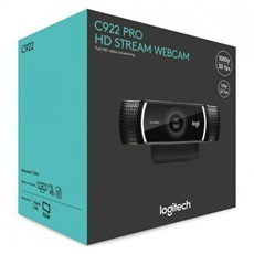 LOGITECH Webkamera - C922 HD 1080p Mikrofonos