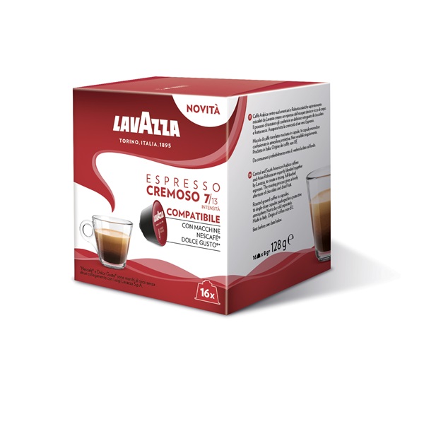 Lavazza Cremoso Dolce Gusto eszpresszó kapszula csomag 16 db x 58g