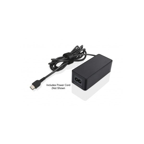 LENOVO AC Adapter - 45W USB-C Standard - ThinkPad 13, P51s, T470/s, T570, X1 Tablet, Yoga370, X1 Carbon5, X1 Yoga2, X270