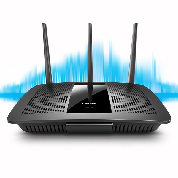 Linksys Router, Dual Band, AC1750 (N300+AC1404), 1xWAN(1000mbps), 4xLAN(1000Mbps), 1xUSB, MU-MIMO, EA7300