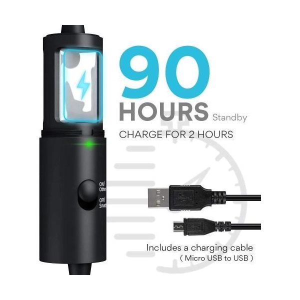 MAONO Tölthető Mikroport AU-100R, Rechargeable Omnidirectional Lapel Microphone