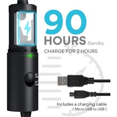 MAONO Tölthető Mikroport AU-100R, Rechargeable Omnidirectional Lapel Microphone
