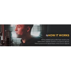 MAONO USB Podcast Mikrofon szett AU-PM420, Podcast Microphone Kit Professional Sound Chipset