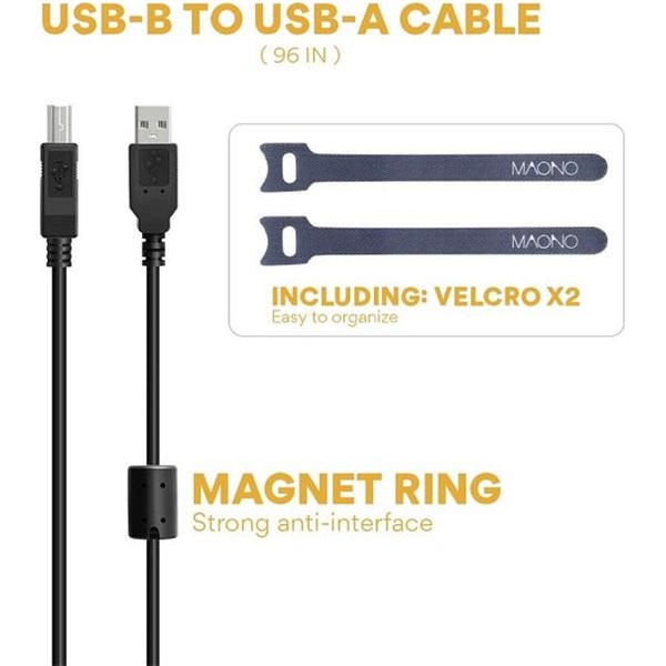 MAONO USB Podcast Mikrofon szett AU-PM420, Podcast Microphone Kit Professional Sound Chipset