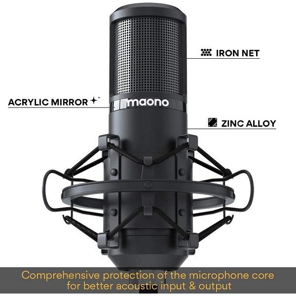 MAONO USB Podcast Mikrofon szett AU-PM420, Podcast Microphone Kit Professional Sound Chipset