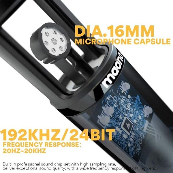 MAONO USB Podcast Mikrofon szett AU-PM420, Podcast Microphone Kit Professional Sound Chipset