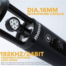 MAONO USB Podcast Mikrofon szett AU-PM422, USB Podcasting Microphone Kit