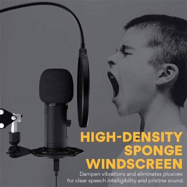 MAONO USB Podcast Mikrofon szett AU-PM422, USB Podcasting Microphone Kit