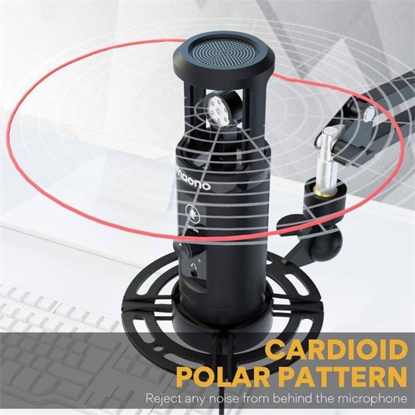 MAONO USB Podcast Mikrofon szett AU-PM422, USB Podcasting Microphone Kit