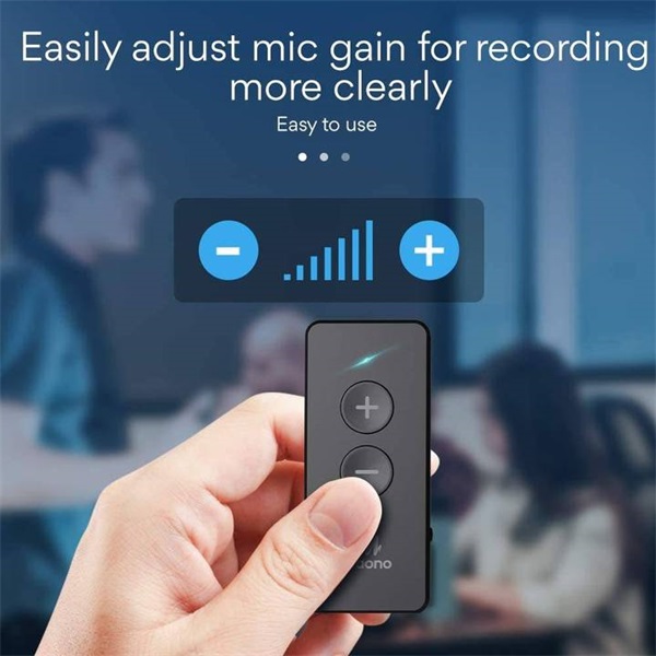 MAONO Vezeték nélküli csiptetős mikrofon AU-WM800, Wireless Lavalier Microphone