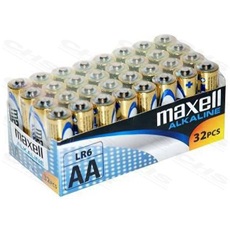 MAXELL Alkálielem LR-6 AA 32db-os