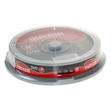 MAXELL DVD lemez -R 4.7GB 10db/Csomag 16x Slim tok