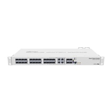 MIKROTIK Cloud Router Switch 4x1000Mbps SFP Combo + 20x1Gbps SFP + 4x10Gbps SFP+, Fémházas, Rackes - CRS328-4C-20S-4S+RM