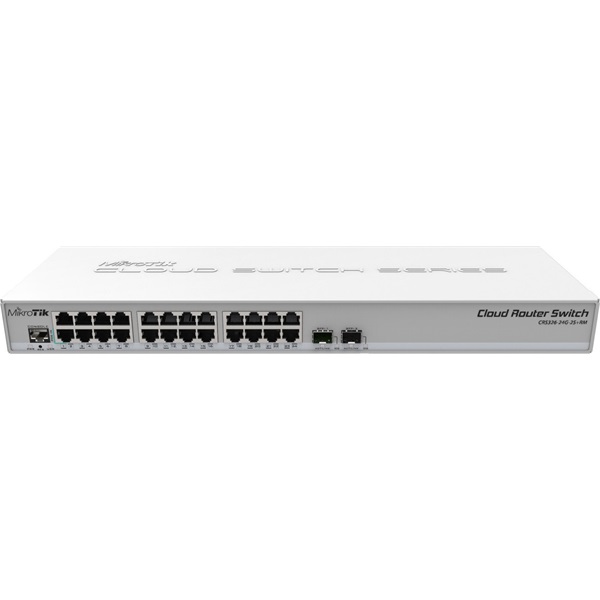 MIKROTIK Cloud Router Switch CRS326-24G-2S+RM 1U rack