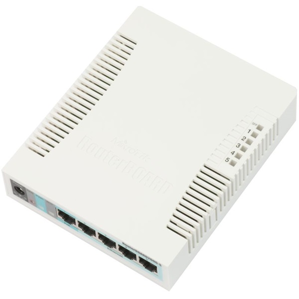 MIKROTIK Switch 5x1000 Mbps + 1xSFP (RB260GS)