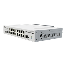 MIKROTIK Vezetékes Cloud Core Router 16x1000Mbps + 2x10Gbit SFP+, Fémházas, Rackes - CCR2004-16G-2S+PC