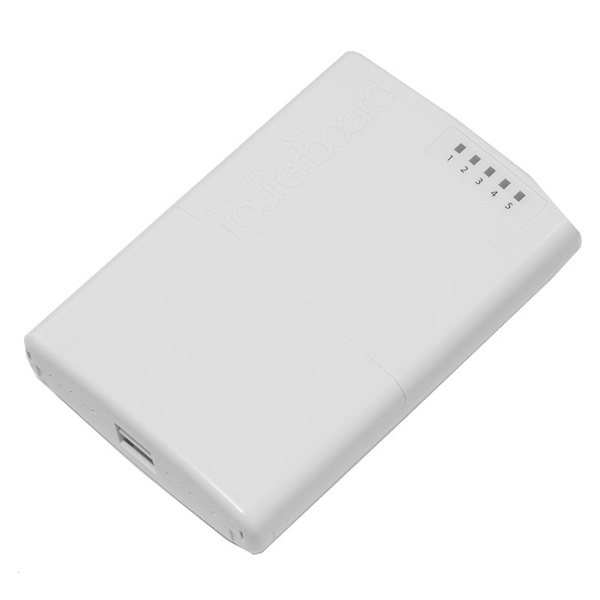 MIKROTIK Vezetékes Router PowerBOX 5x100Mbps, Vízálló, kültéri - RB750P-PBR2