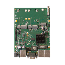MIKROTIK Vezetékes Router RouterBOARD 3x1000Mbps, 2xMiniSIM, 1xUSB 3.0 type A - RBM33G