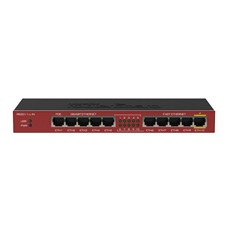 MIKROTIK Vezetékes Router RouterBOARD 5x100Mbps + 5x1000Mbps, Menedzselhető, Asztali - RB2011IL-IN