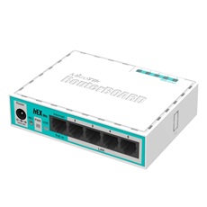 MIKROTIK Vezetékes Router RouterBOARD 5x100Mbps, Menedzselhető, Asztali - RB750R2