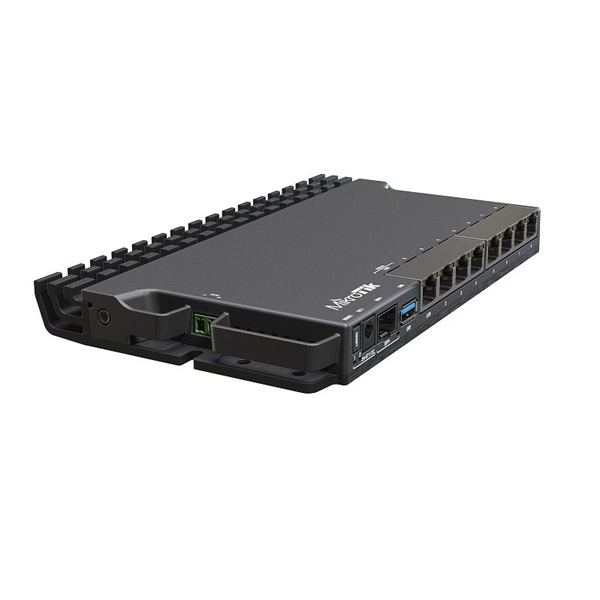 MIKROTIK Vezetékes Router RouterBOARD 7x1000Mbps + 1x2,5Gbit + 1x10Gbit SFP+, Rackes  - RB5009UG+S+IN