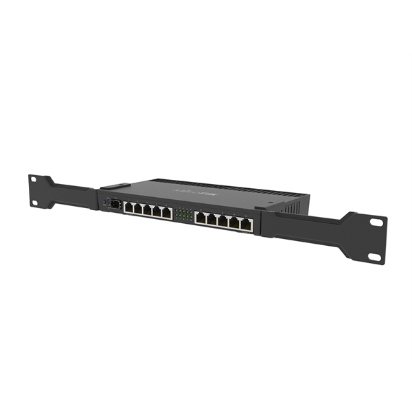 MIKROTIK Vezetékes Router RouterBOARD RB4011IGS+RM 10 x Gigabites port, 1 x SFP+, RJ45 soros port, Rack L5